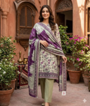 UNSTITCH BIN SAEED | LAWN 3PC COLLECTION 2026 | 100% ORIGINAL