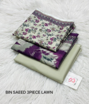 UNSTITCH BIN SAEED | LAWN 3PC COLLECTION 2026 | 100% ORIGINAL - Image 2